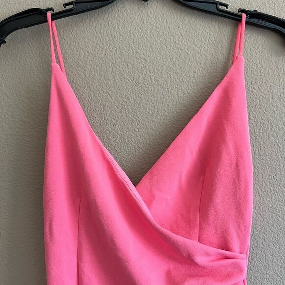 NWT Hello Molly Quiet Dancer Midi Dress in Pink - Picture 3 of 15